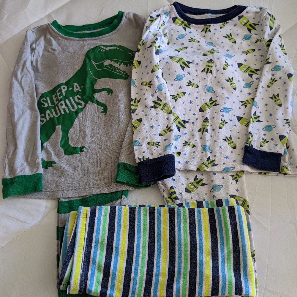 Boy's Pajamas Bundle 4T